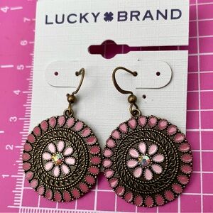 Lucky Brand Bohemian Ethnic Earrings Alloy Drop boho beads Vintage Geometric
